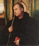 MORETTO da Brescia A Saint Monk atg Sweden oil painting reproduction